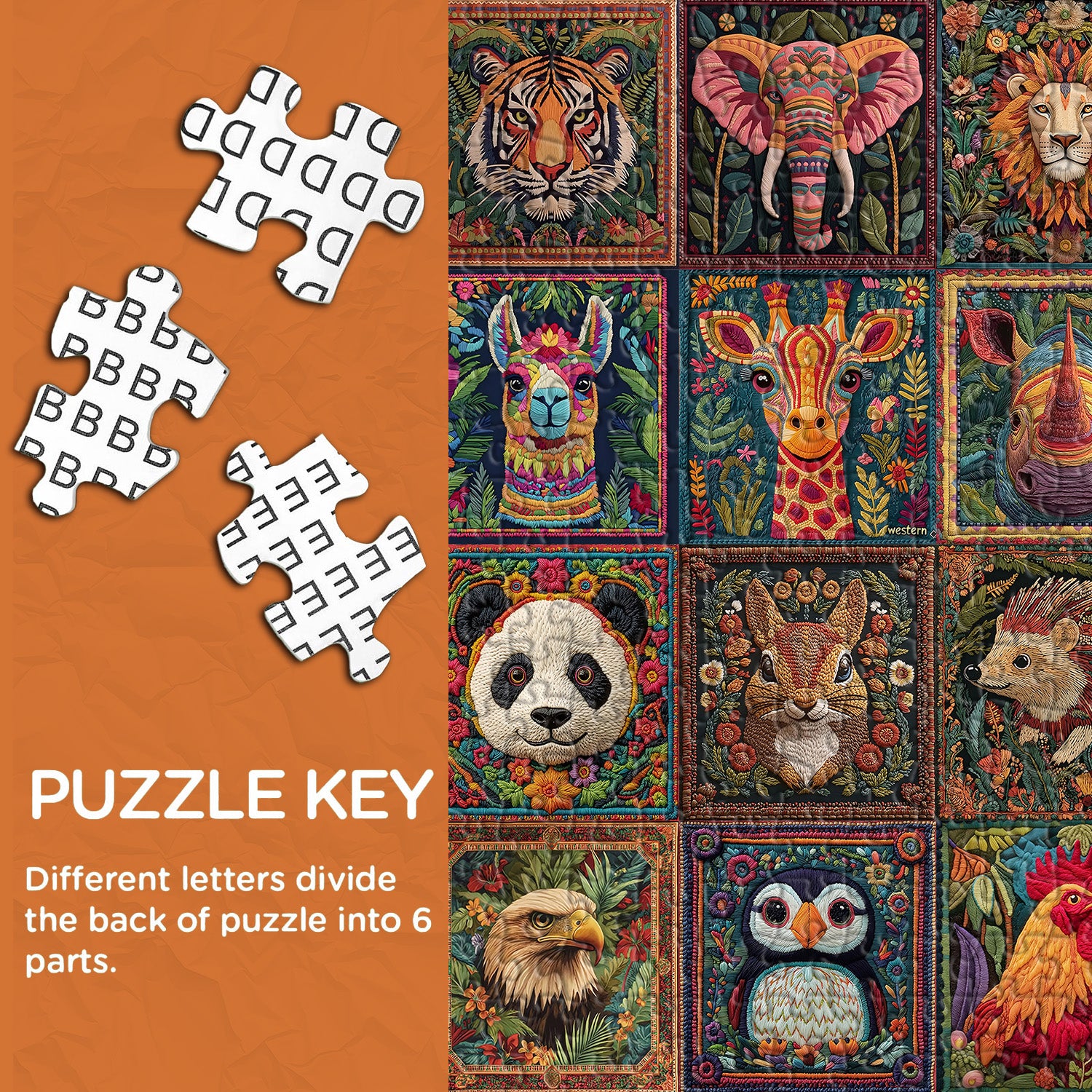 Zoo Collection Jigsaw Puzzle 1000 Pieces