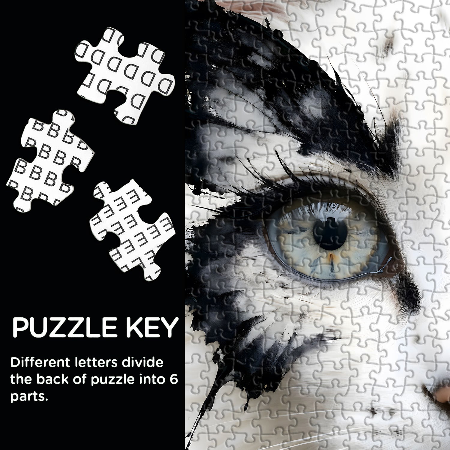 Feline Eye Art Jigsaw Puzzle 1000 Pieces