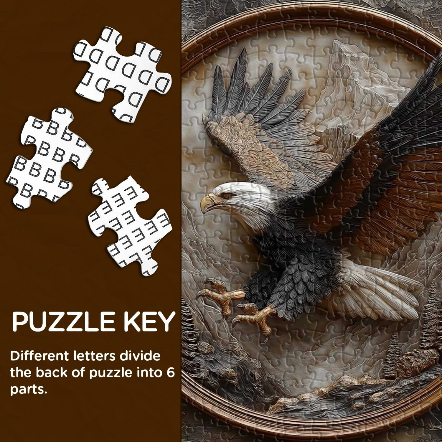 Aureate Eagle Puzzle 1000 Teile
