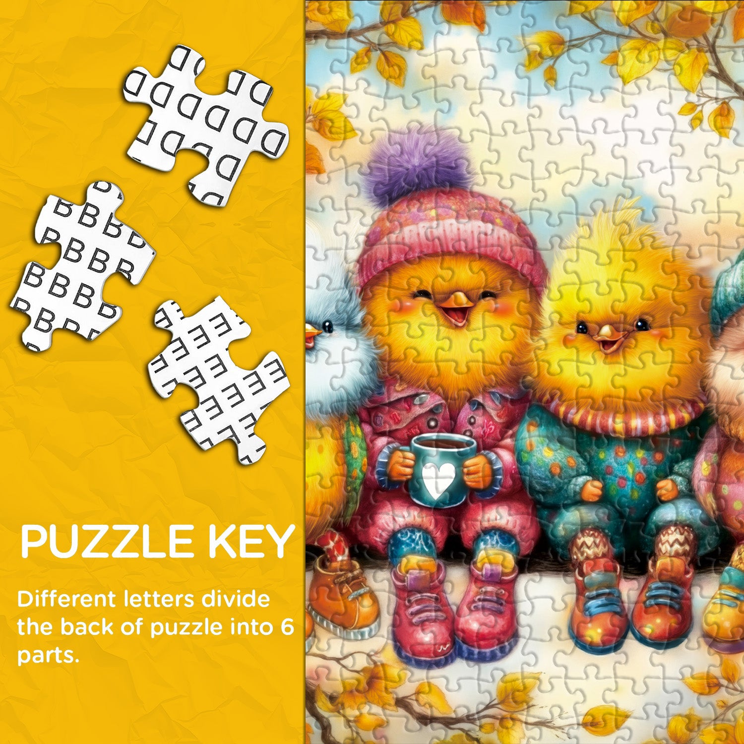 Feather Boughs Jigsaw Puzzle 1000 Pieces