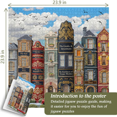 Literaturstadt Puzzle 1000 Stücke