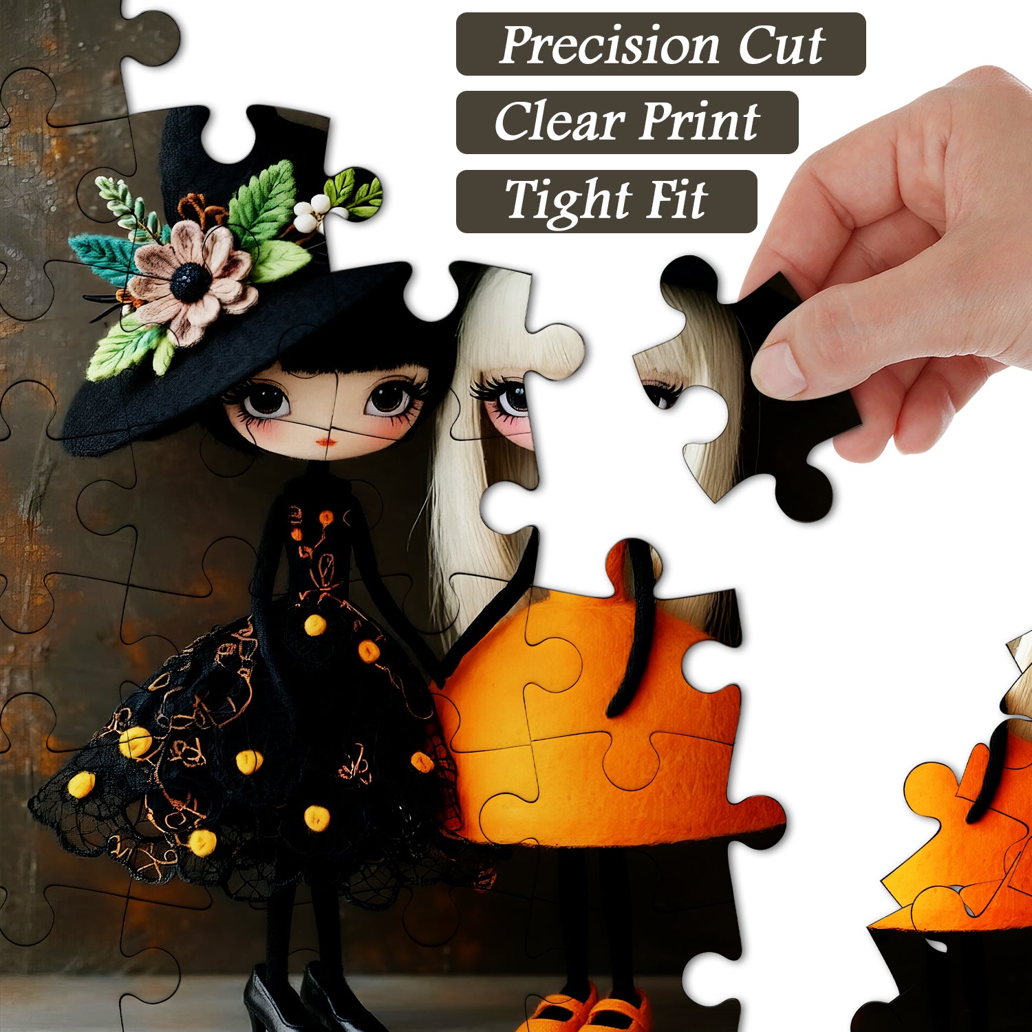 Little Witch Sisters Jigsaw Puzzle 1000 Pieces
