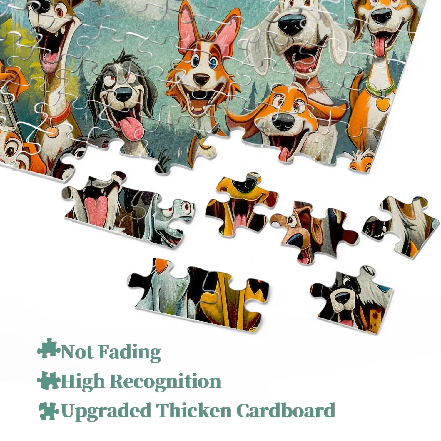 Puppy Family Jigsaw Puzzle 1000 Pieces