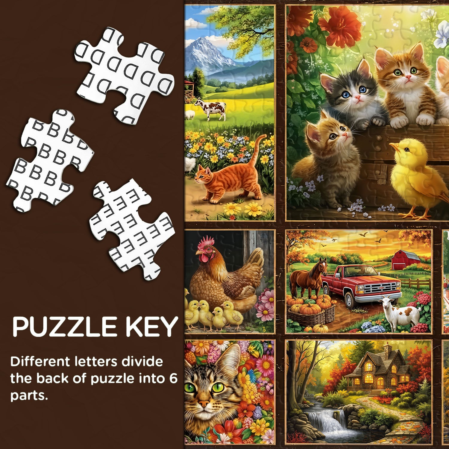 Farmyard Memories Puzzle 1000 Teile