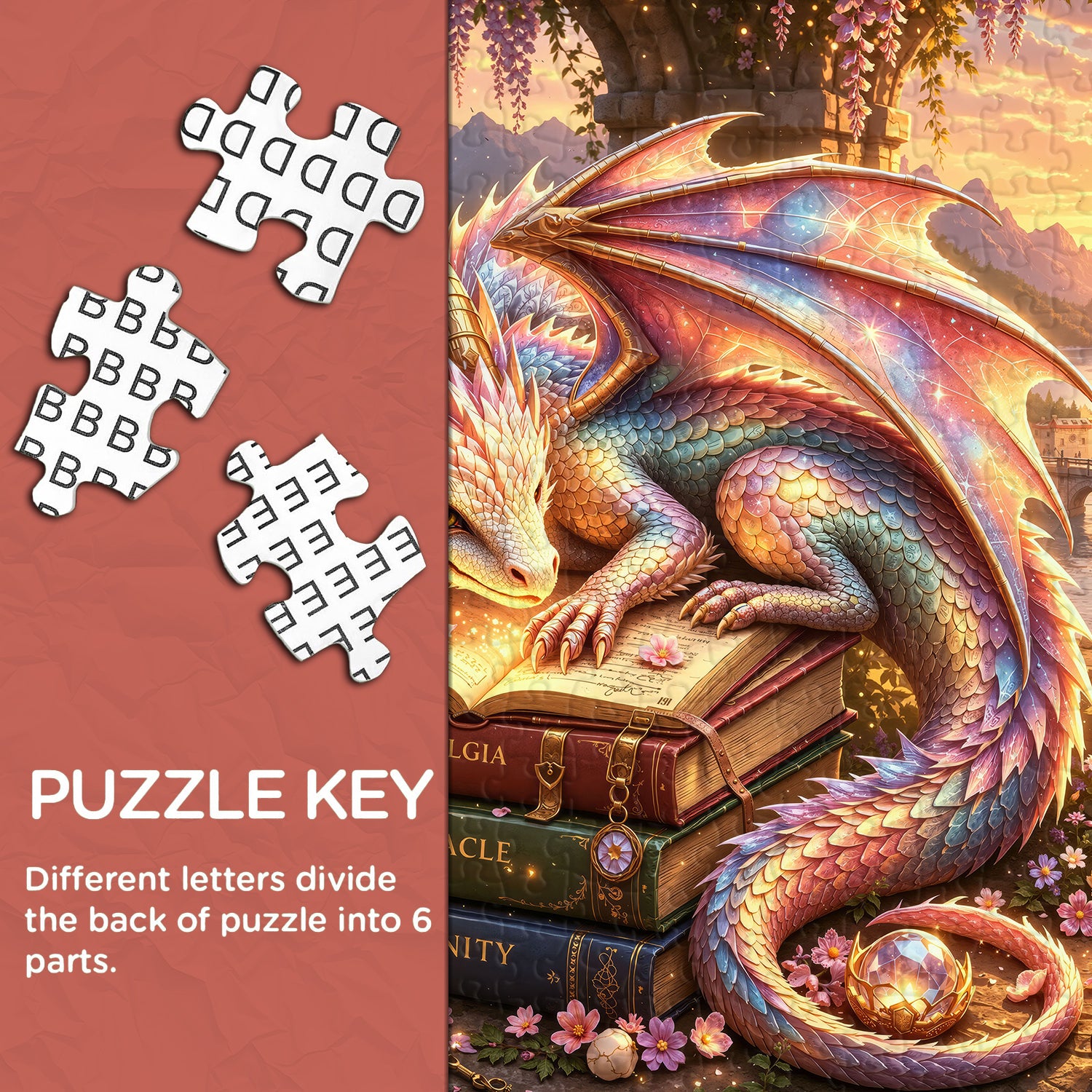 Dusklight Dragon Jigsaw Puzzle 1000 Pieces