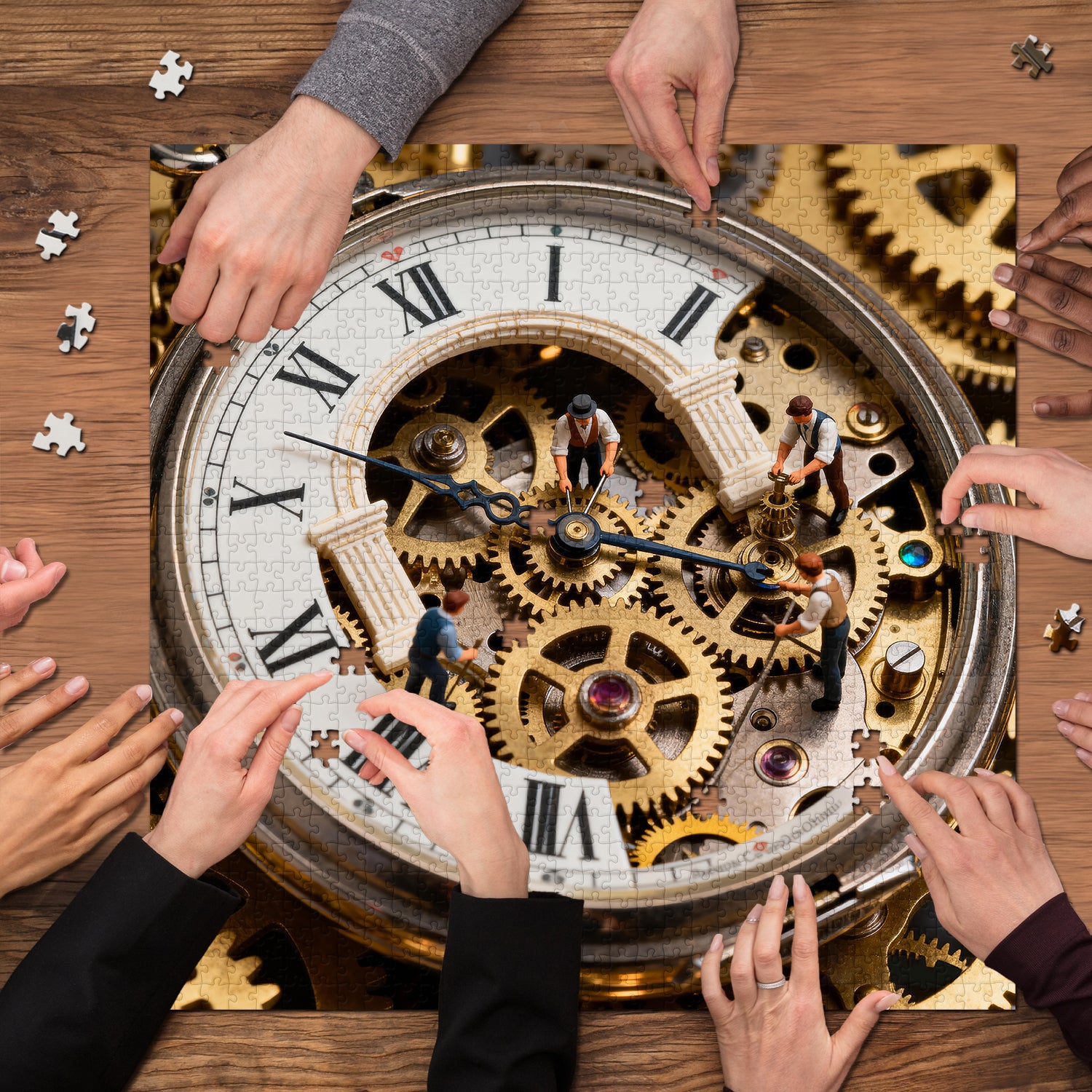 Taschenuhr Traum Puzzle 1000 Teile