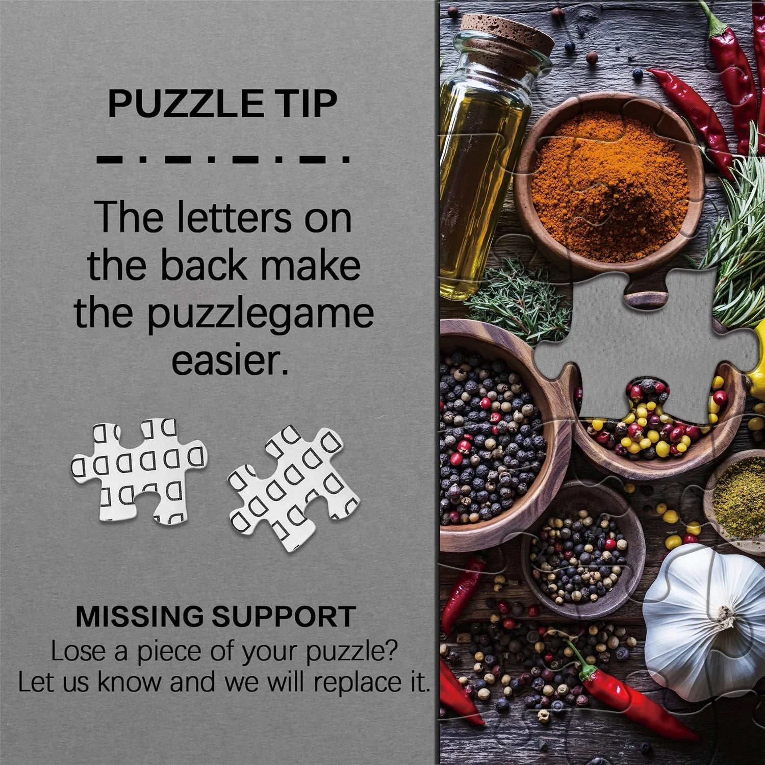 Palette Aromen Puzzle 1000 Stücke