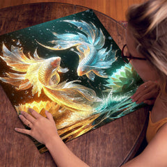 Shimmering Fish Jigsaw Puzzle 1000 Pieces