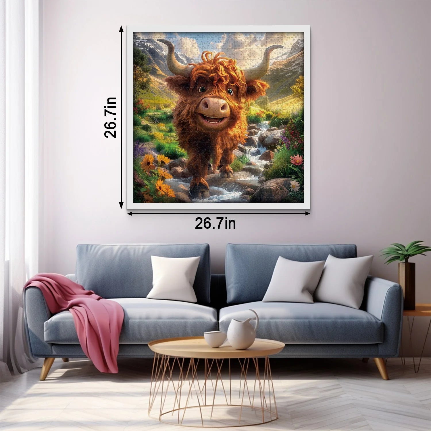 Jolly Bovine Jigsaw Puzzle 1000 Pieces
