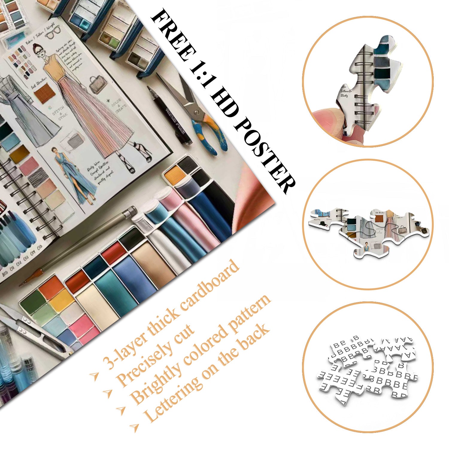 Design Diary Puzzle 1000 Teile