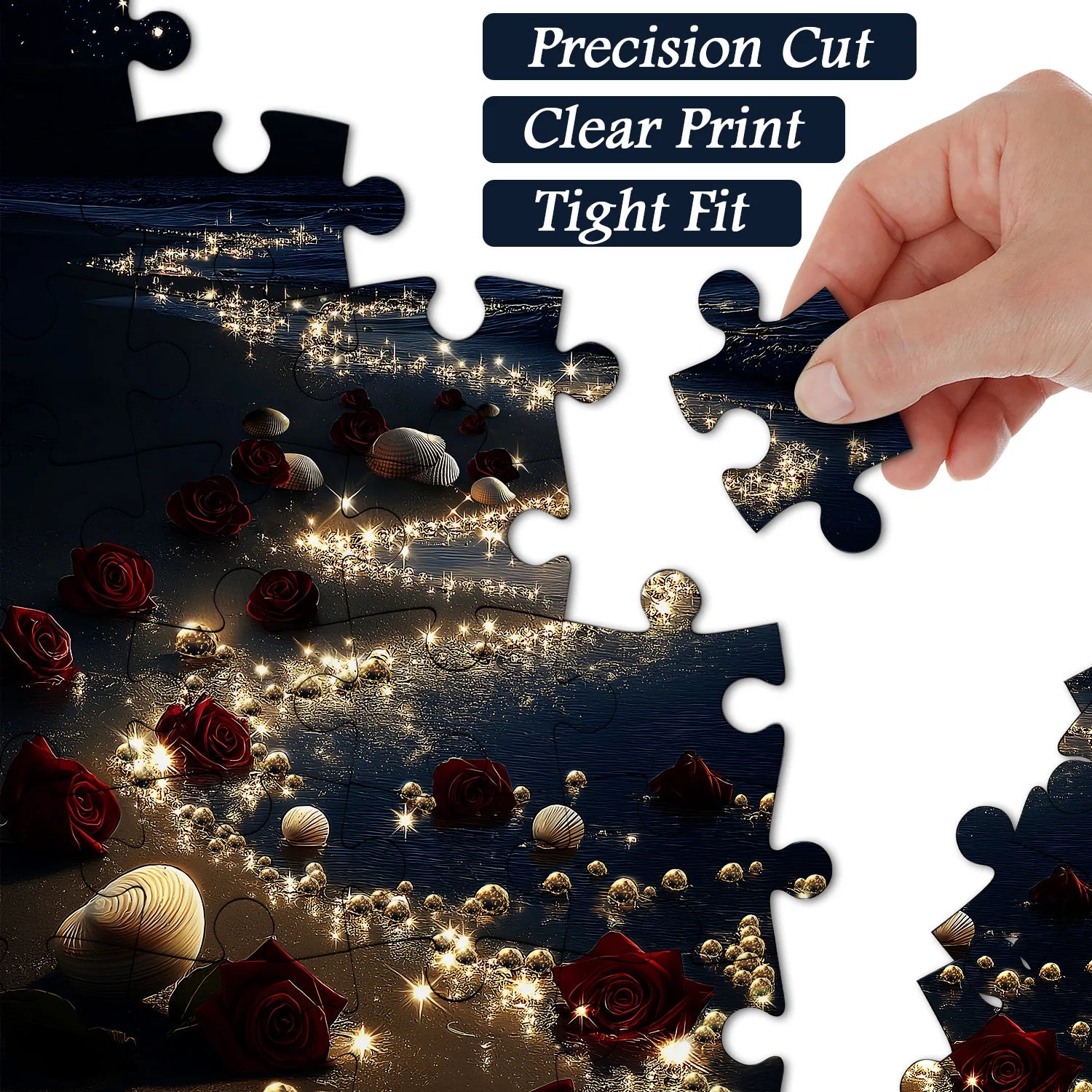 Sea of Roses Jigsaw Puzzles 1000 Pieces