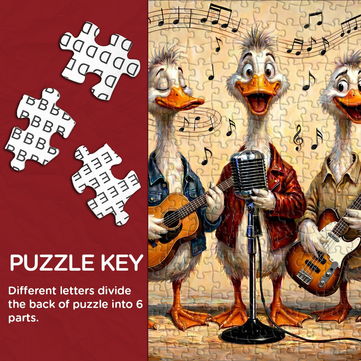 Duck Band Jigsaw Puzzle 1000 Pieces