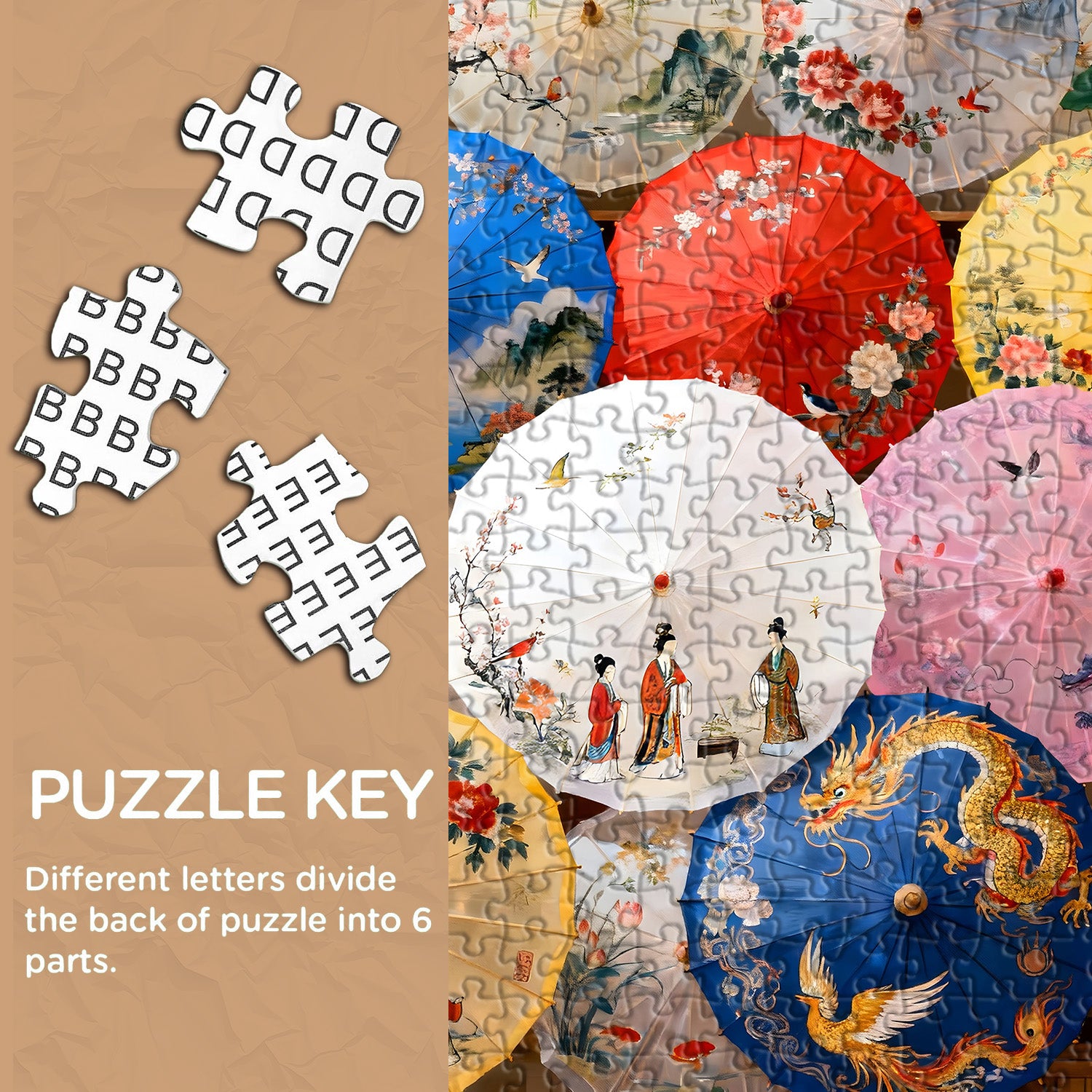 Art Umbrella Jigsaw Puzzle 1000 Pieces