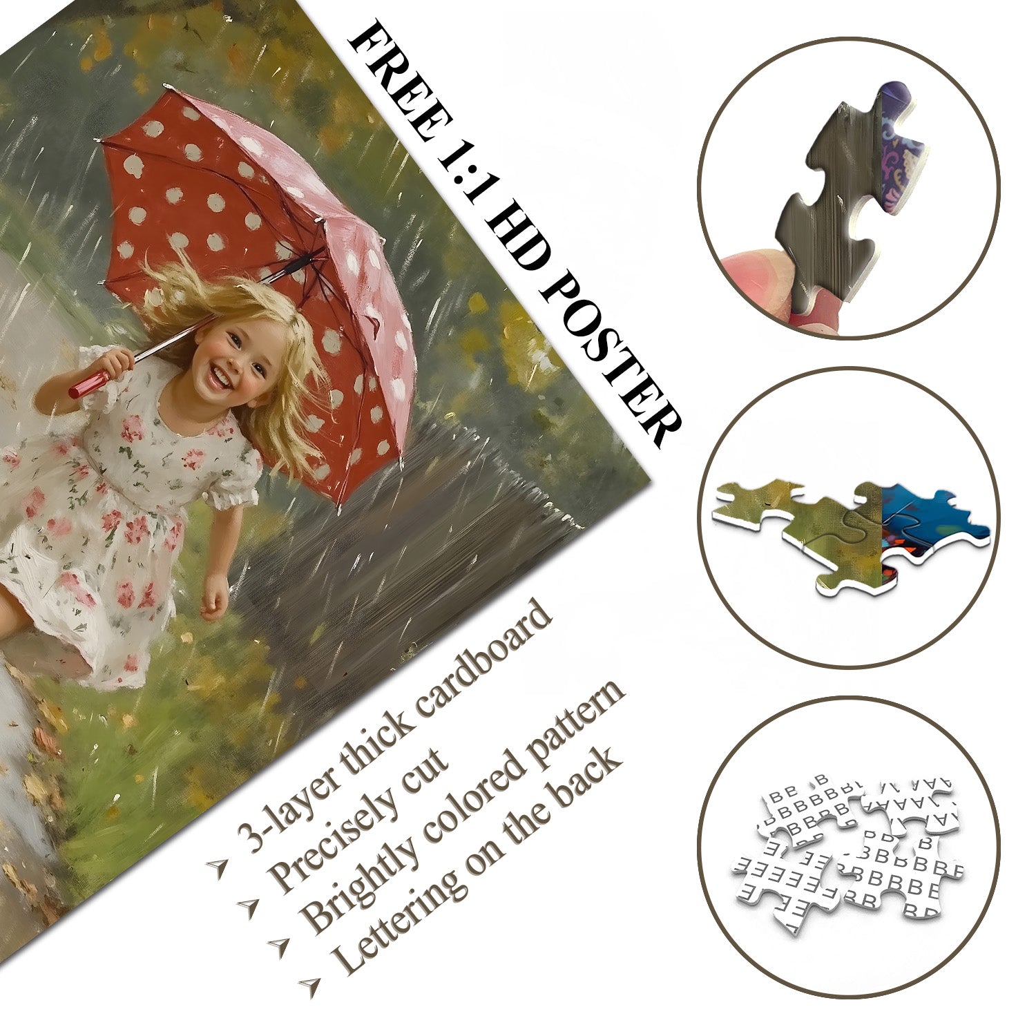 Rainy Day Joy Puzzle 1000 Teile