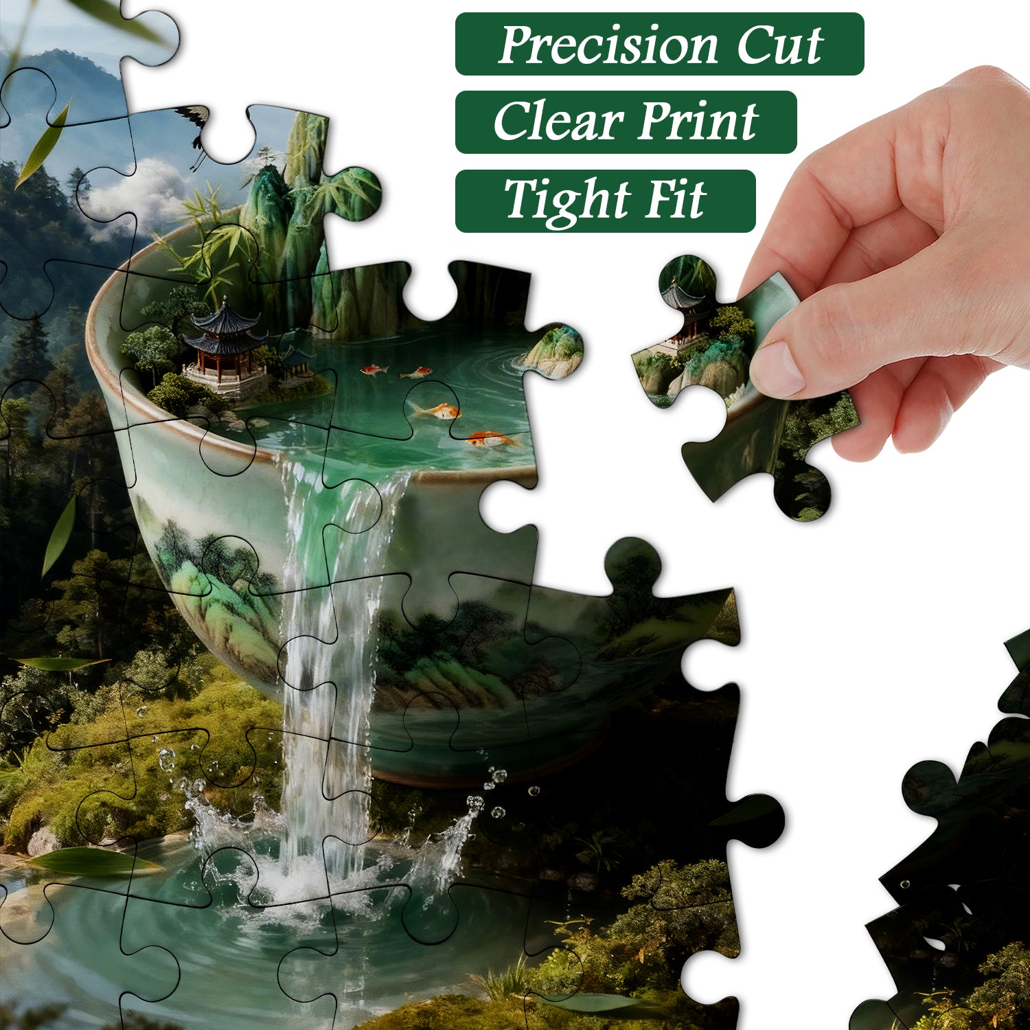 Bamboo forest landscape Jigsaw Puzzle 1000 Pieces