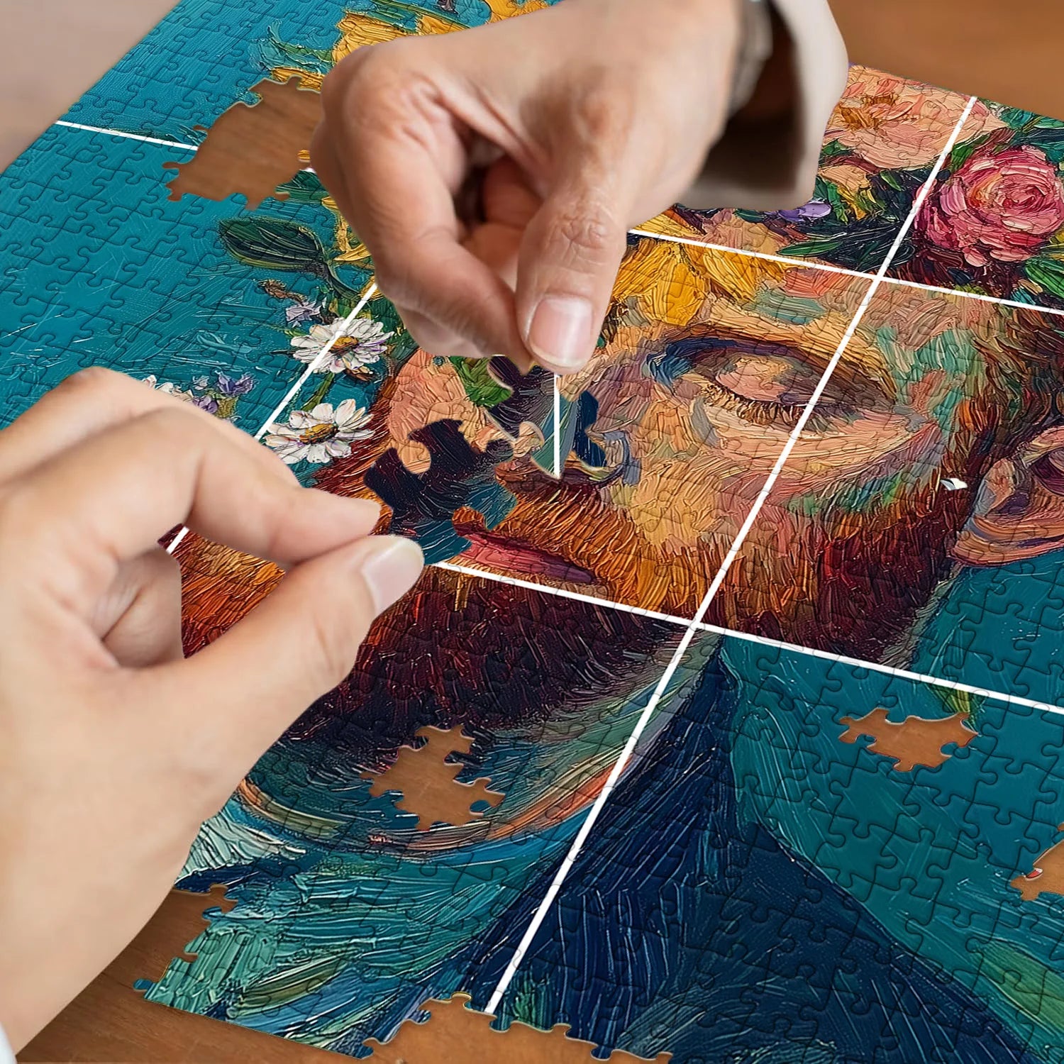 Patchwork of Genius Jigsaw Puzzle 1000 Pieces
