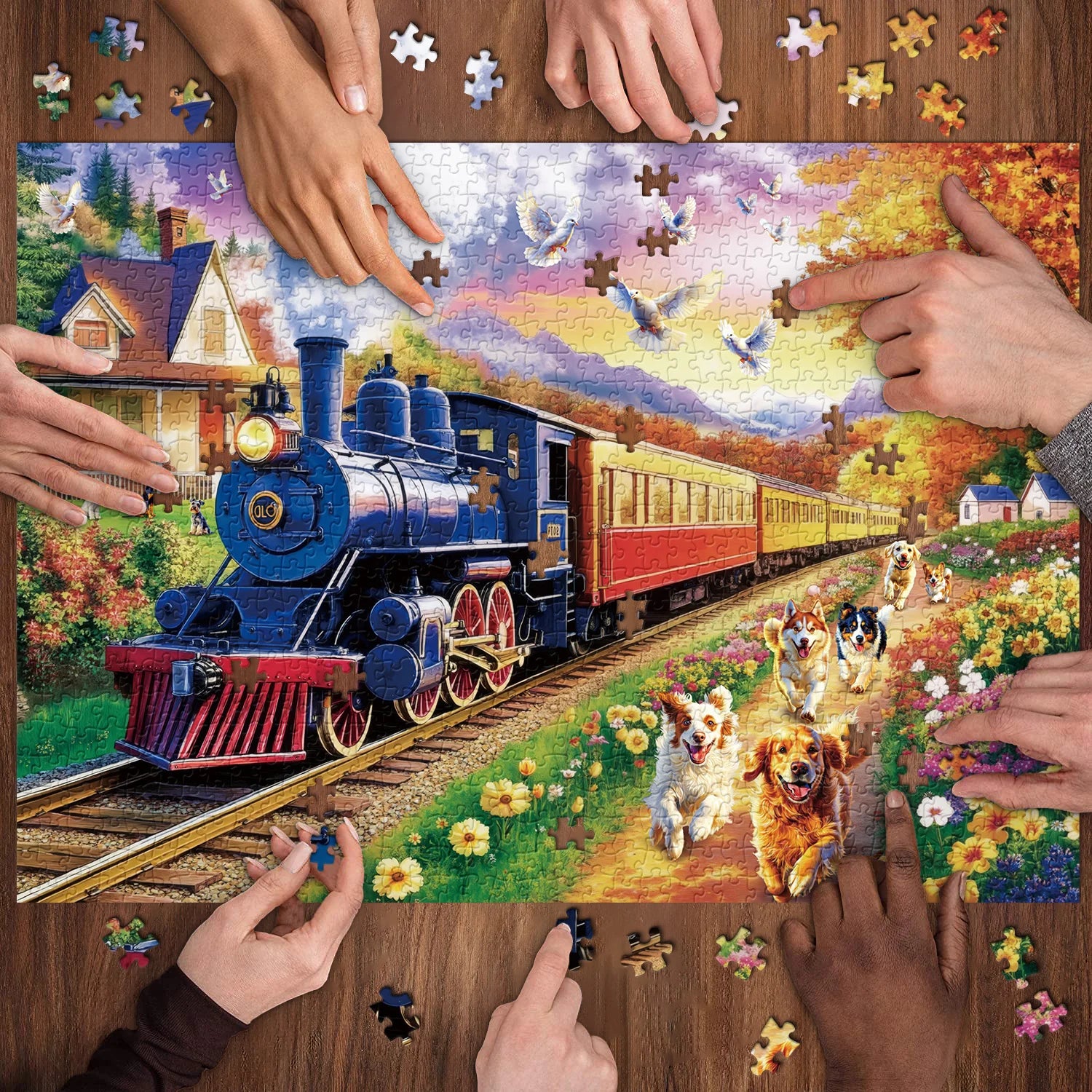 The Last Sprint Jigsaw Puzzle 1000 Pieces