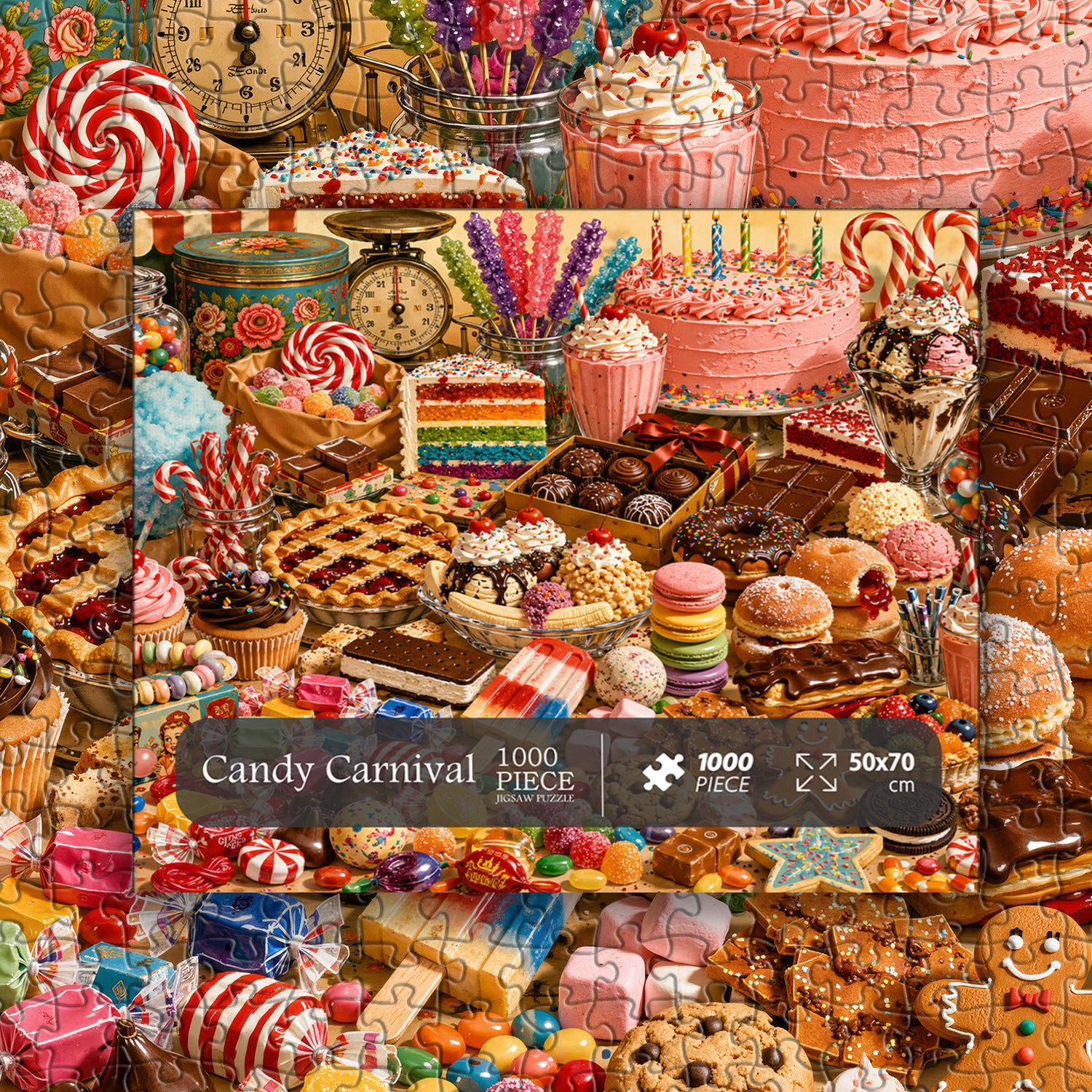 Candy Carnival Puzzle 1000 Teile