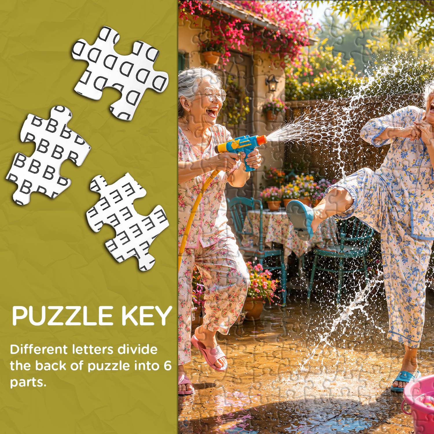 Golden Summer Joy Puzzle 1000 Teile