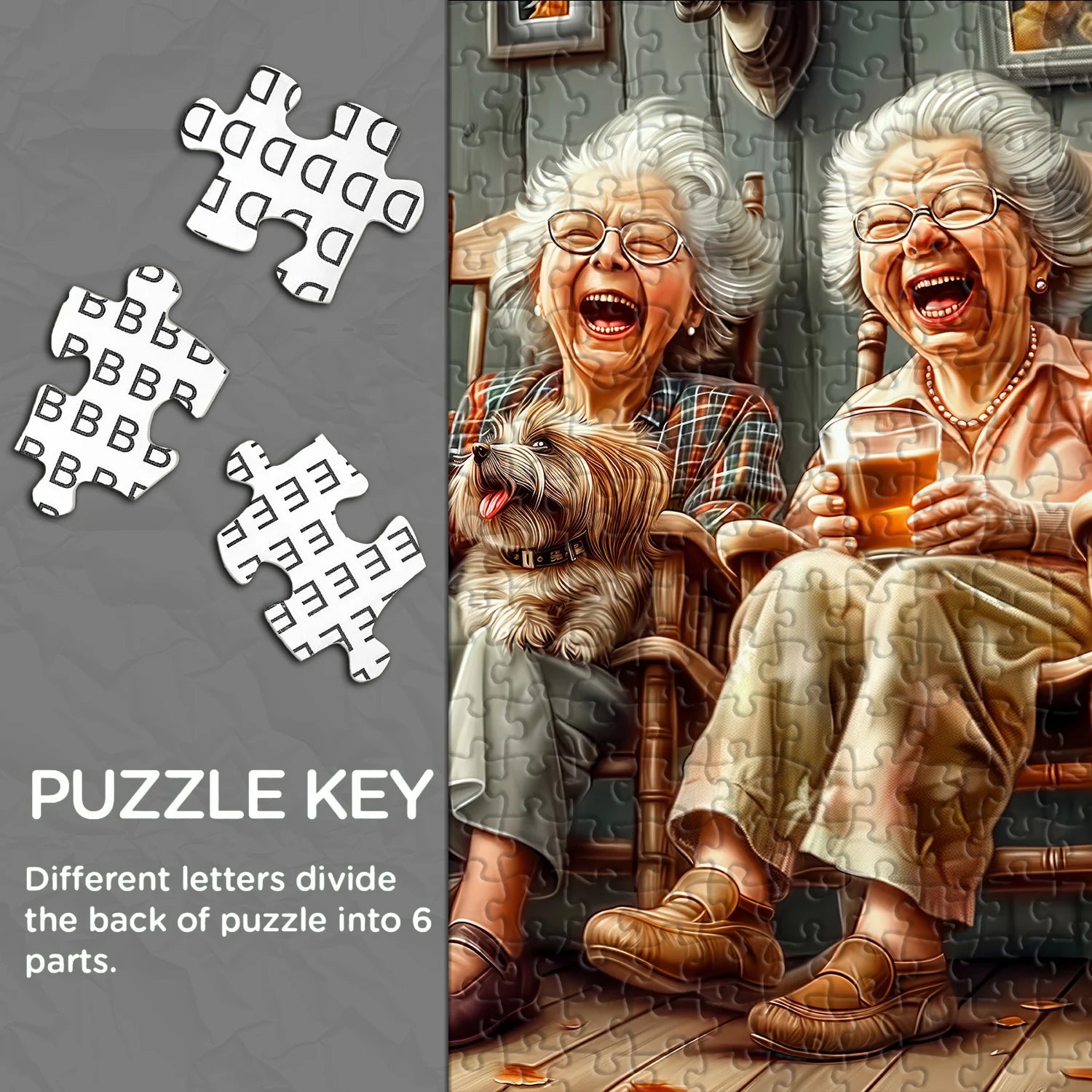 Freundschaftsjahre Jigsaw Puzzle 1000 Stücke