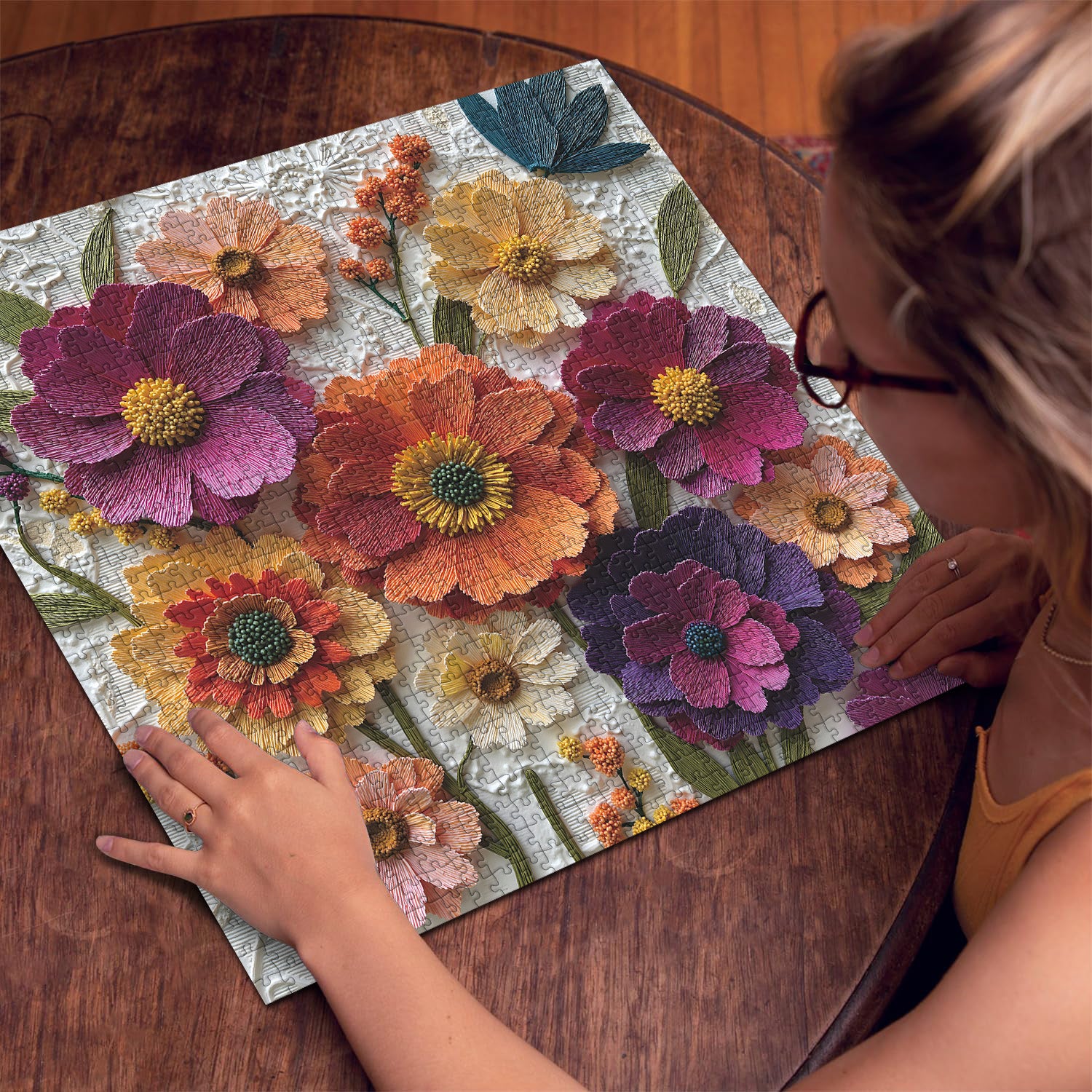Blooming Harmony Jigsaw Puzzle 1000 Pieces