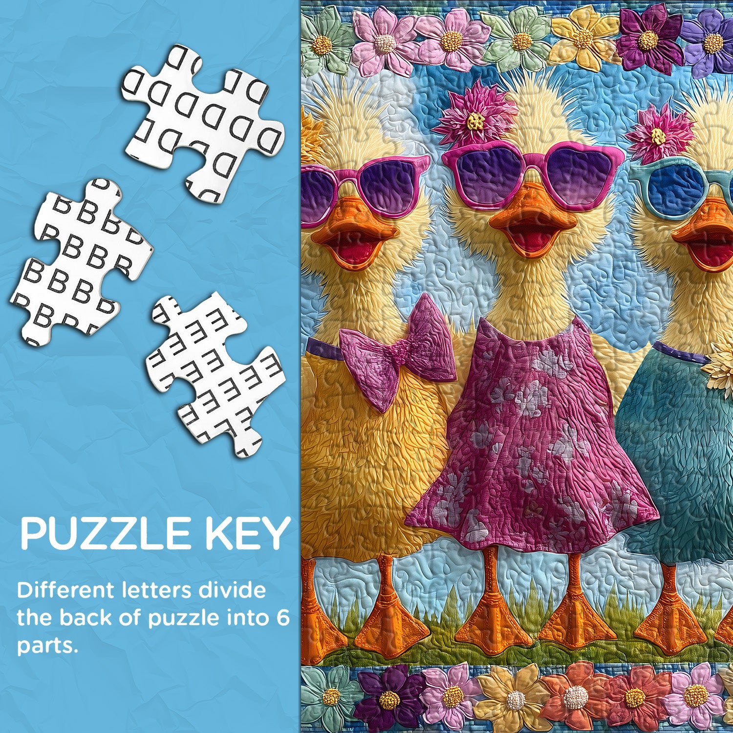 Funny Ducks Puzzle 1000 Stücke