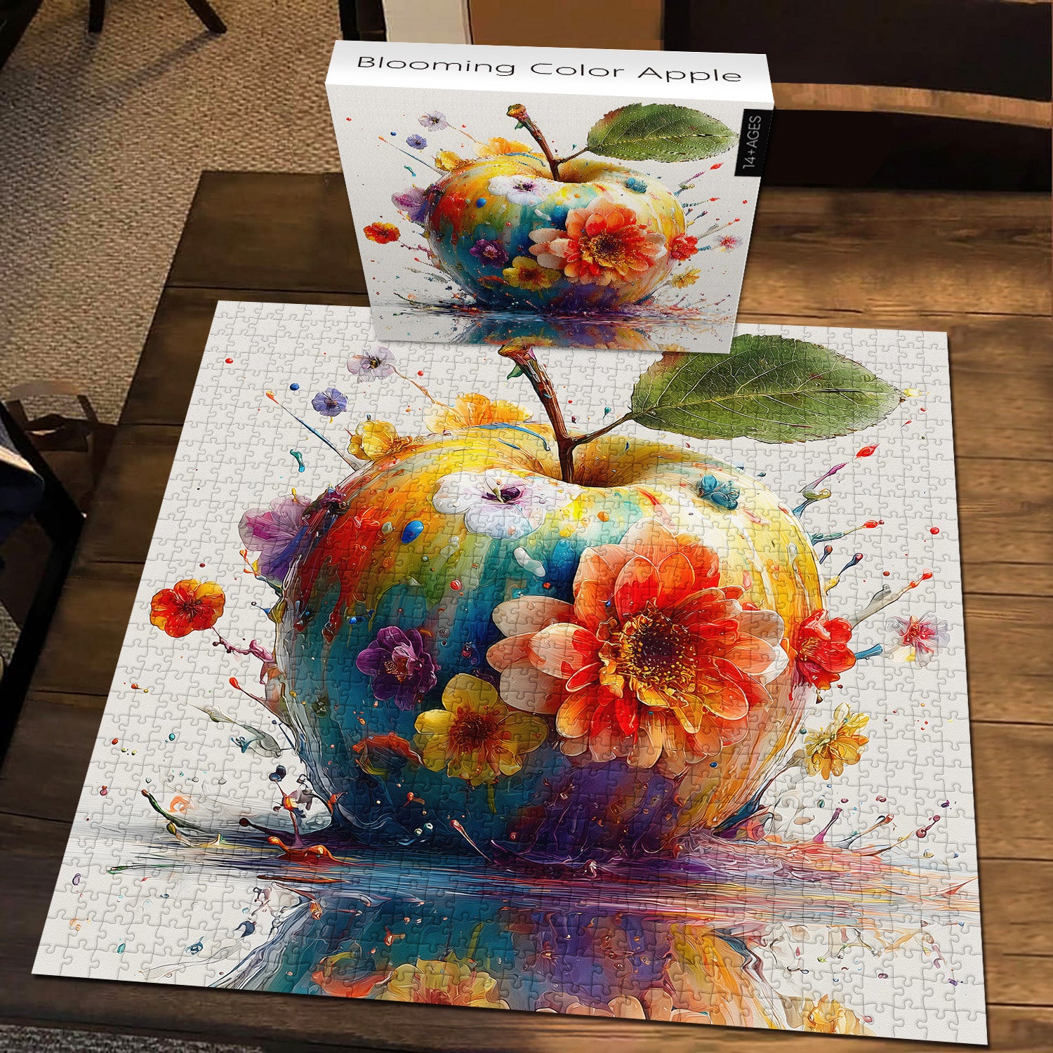 Blooming Color Apple Jigsaw Puzzle 1000 Pieces