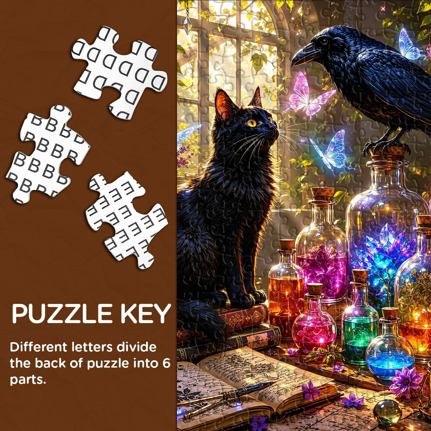 Magical Forest Study Jigsaw Puzzle 1000 Pieces