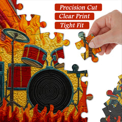 Fiery Stage Jigsaw Puzzle 1000 Pieces