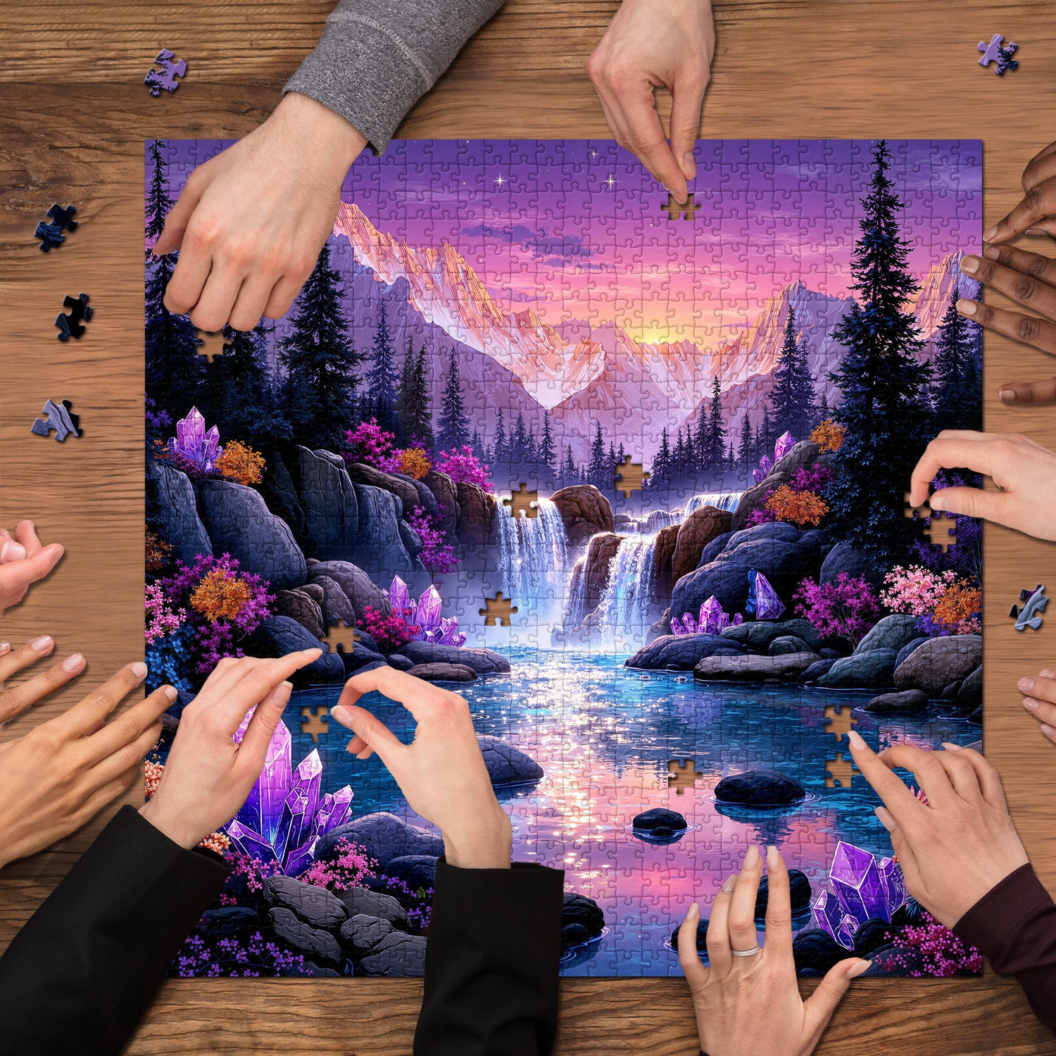 Amethyst Secret Realm Puzzle 1000 Teile