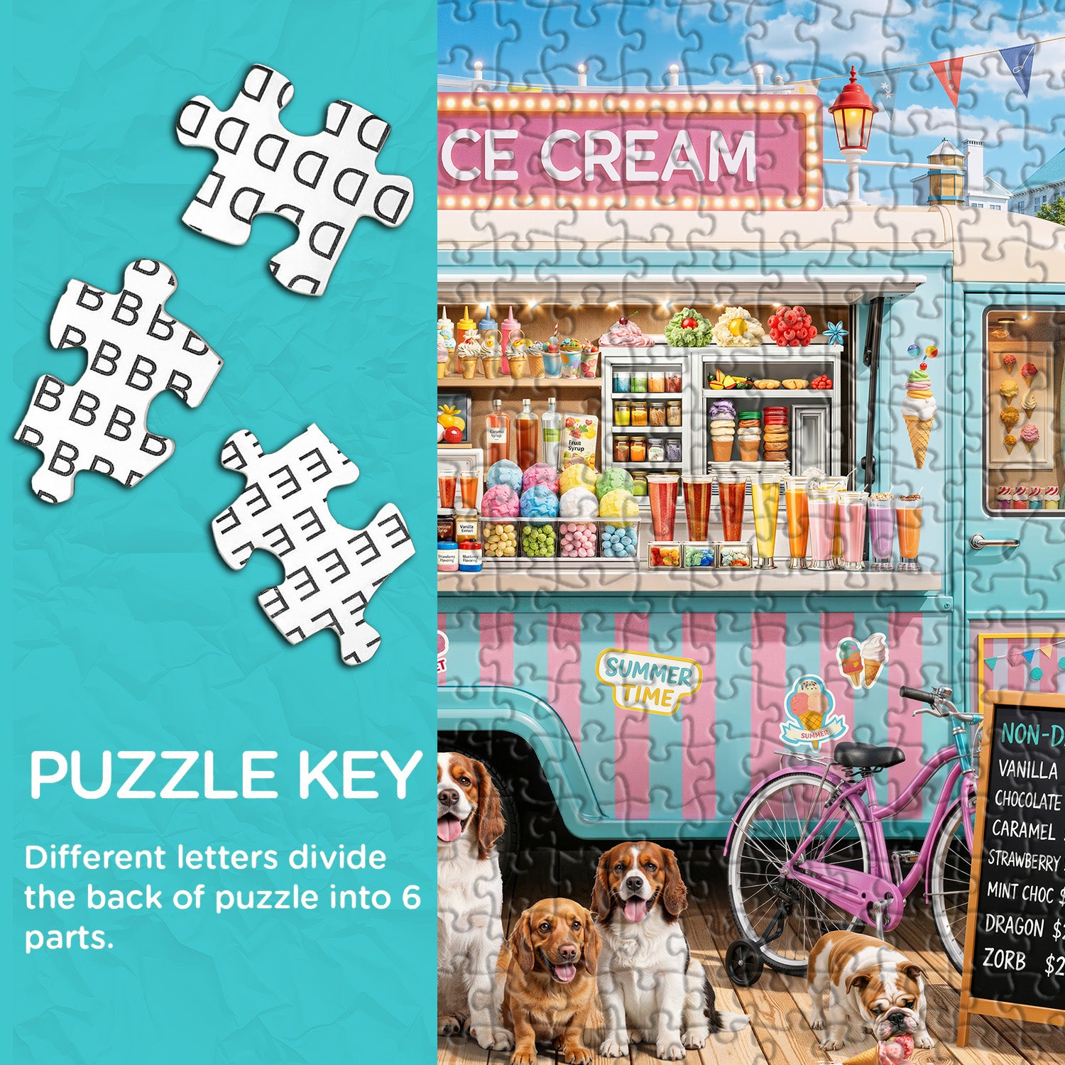 Summer Scoops Jigsaw Puzzle 1000 Pieces