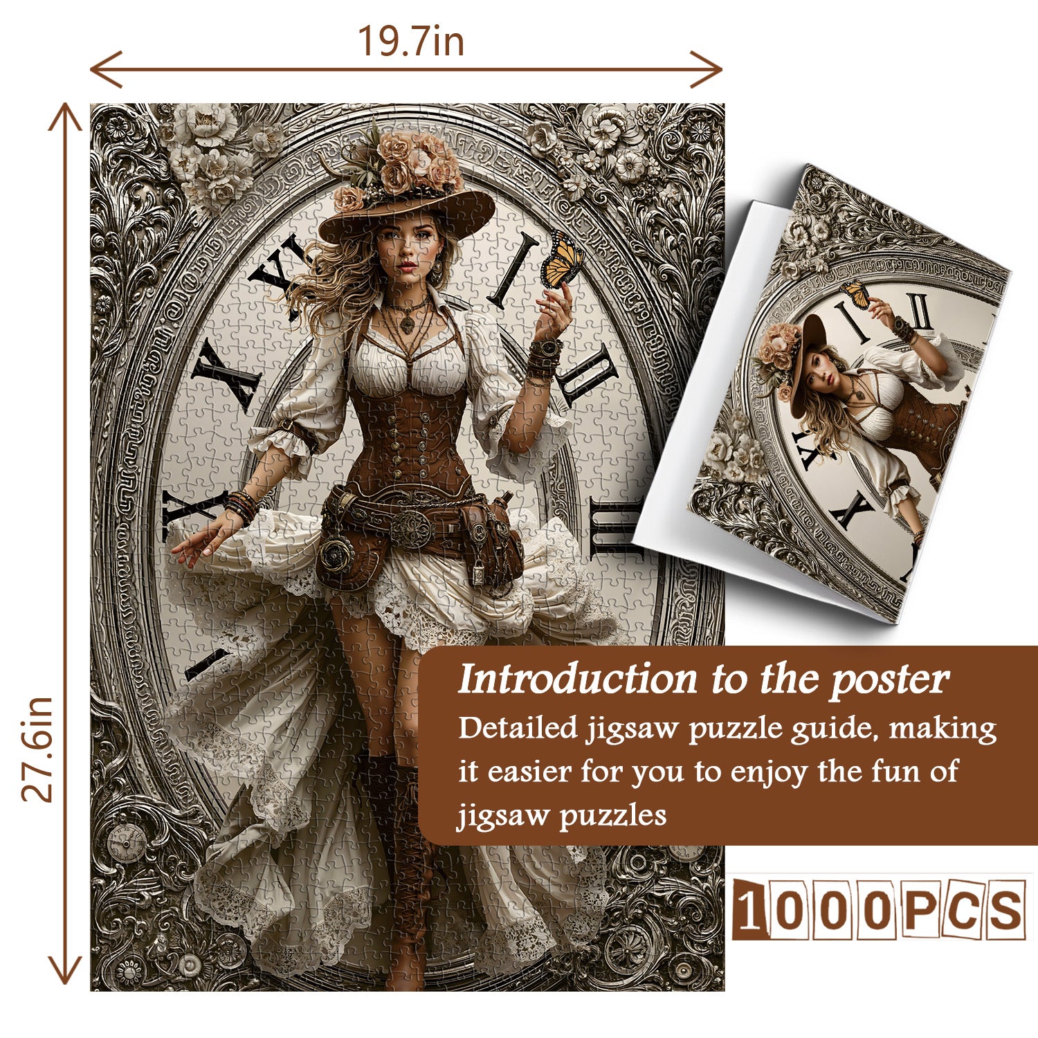 Time Beauty Puzzle 1000 Teile