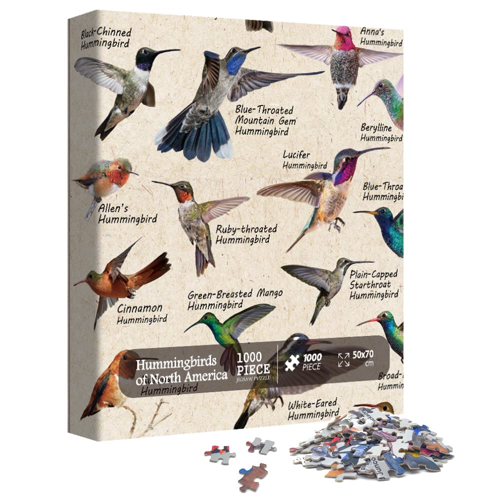 Puzzle 1000 Teile „Kolibris“ 