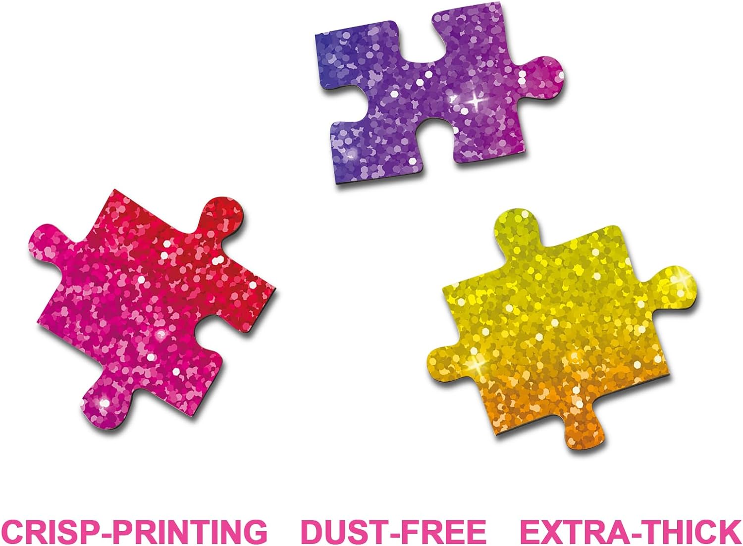 Shiny Rainbow Jigsaw Puzzles 1000 Piece