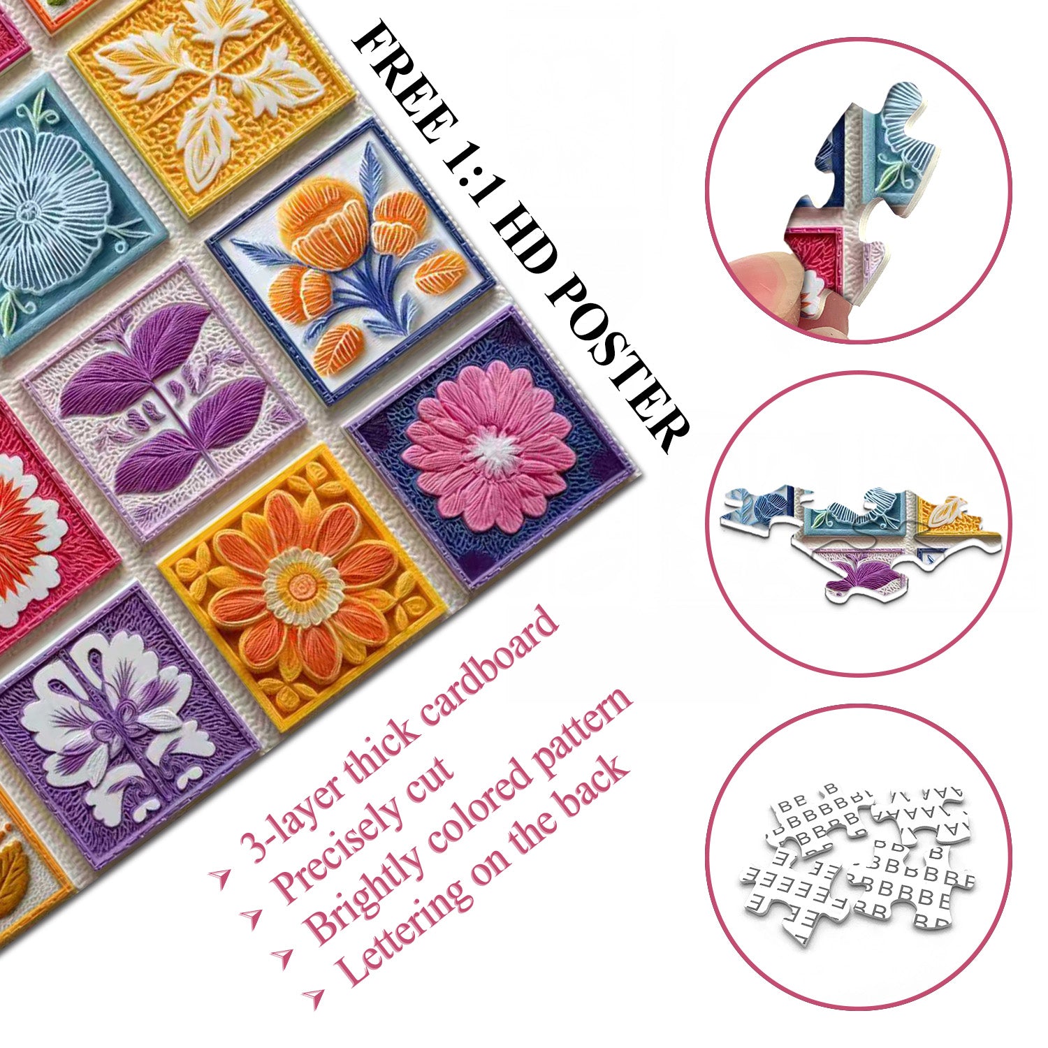 Bloom &Carve Puzzle 1000 Teile