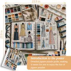 Design Diary Puzzle 1000 Teile