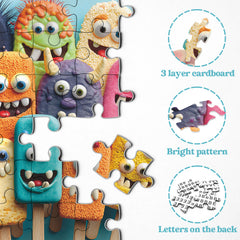 Monster Pops Party Puzzle 1000 Teile