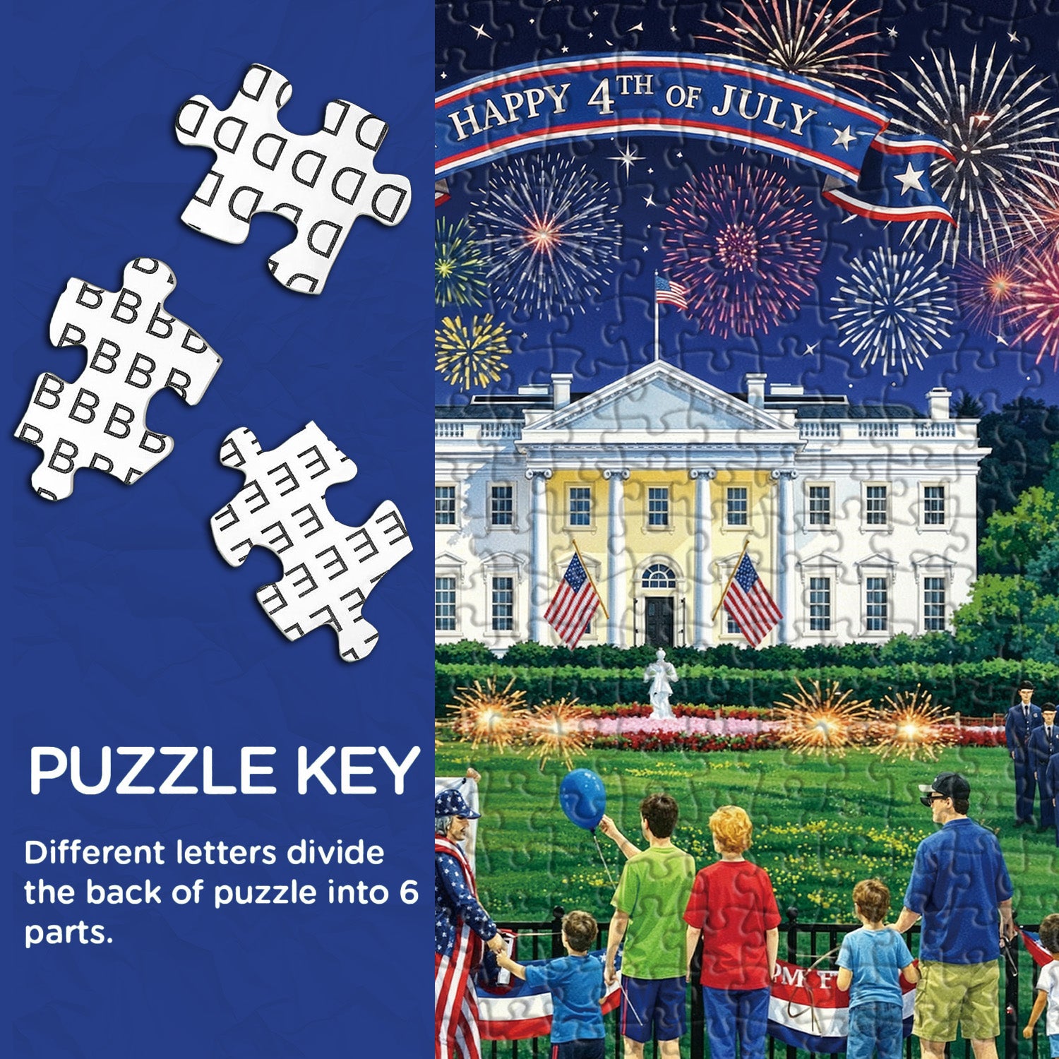 Liberty in Bloom Jigsaw Puzzle 1000 Pieces