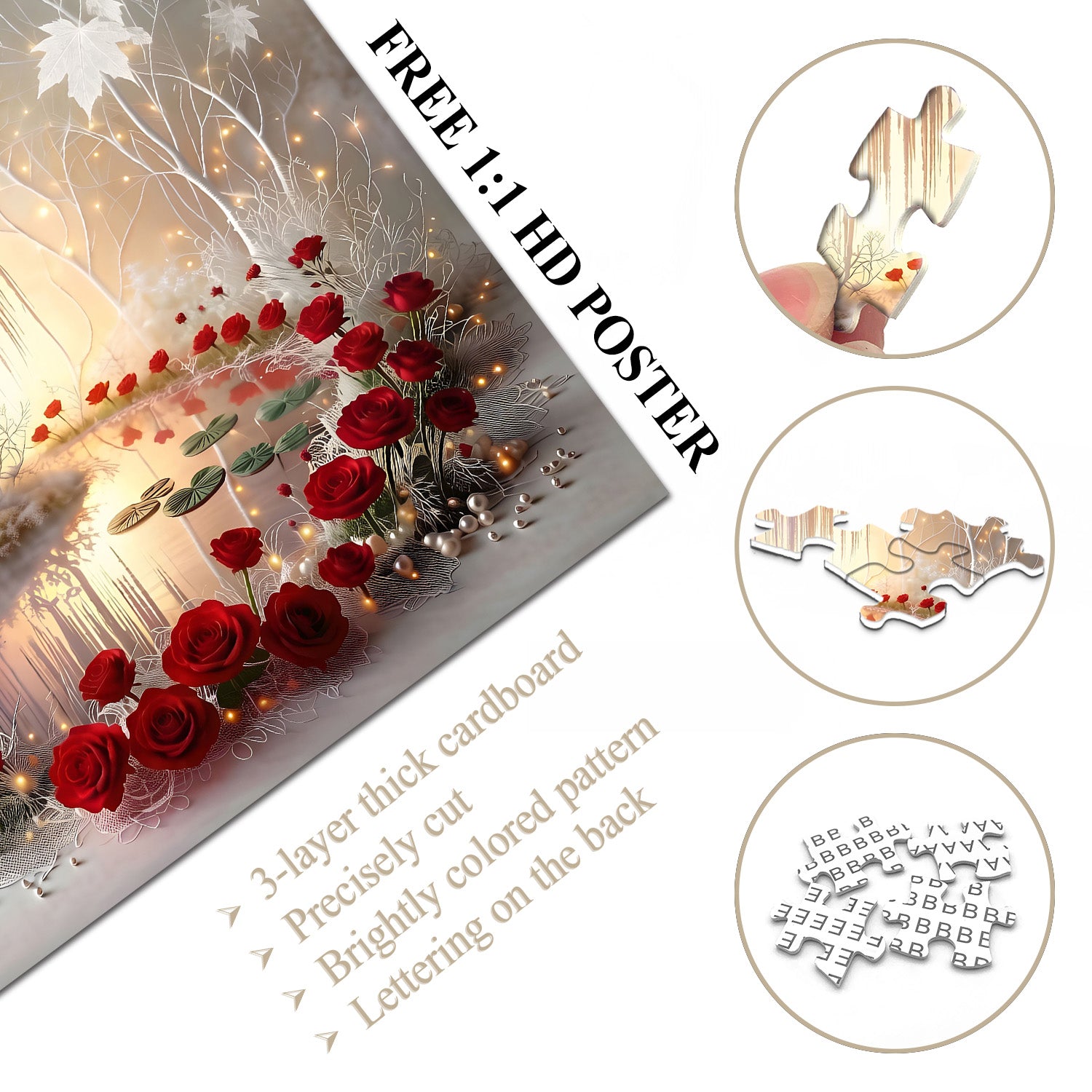 Silent Light Garden Puzzle 1000 Teile