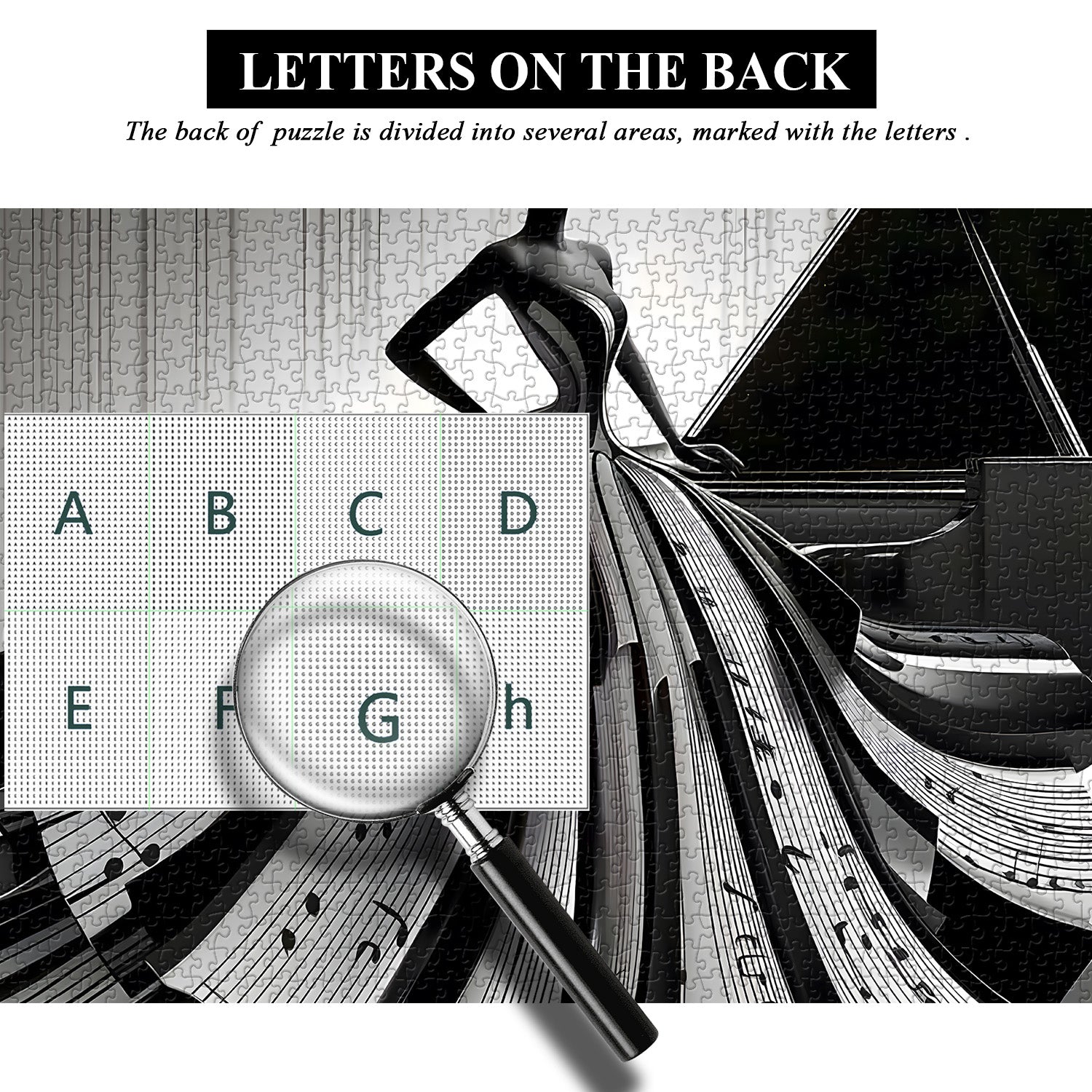 Piano Muse Puzzle 1000 Teile