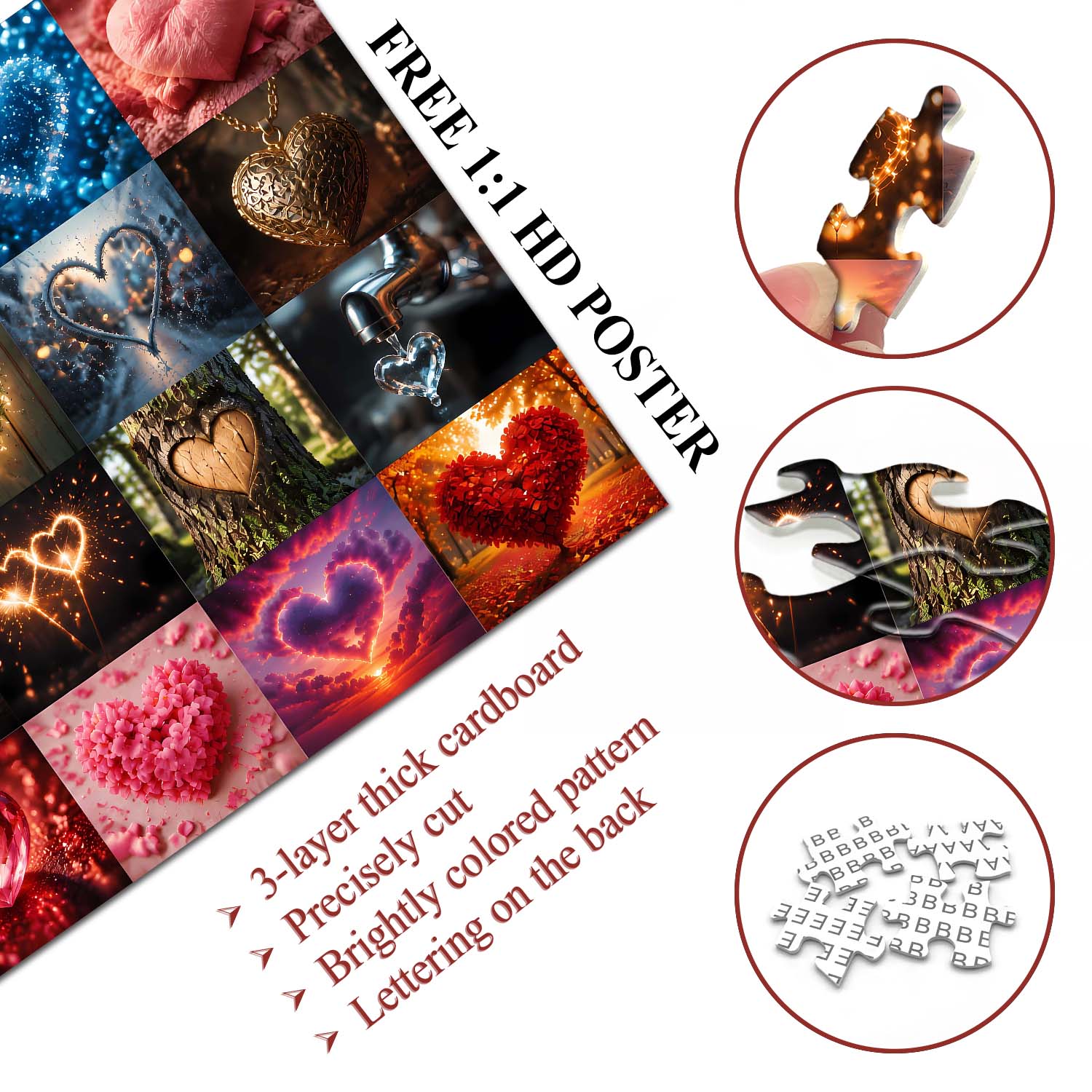 Heart Wonders Jigsaw Puzzle 1000 Pieces