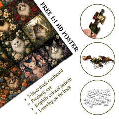 Bloom Cat Codex Puzzle 1000 Teile