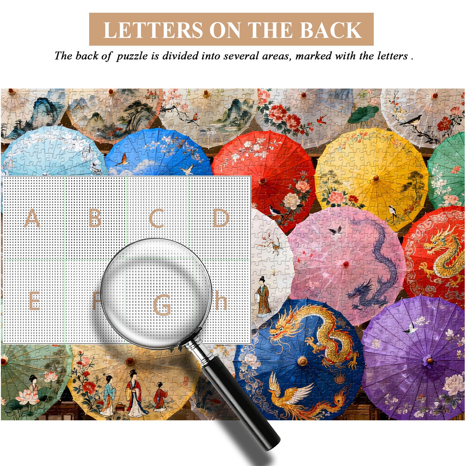 Art Umbrella Jigsaw Puzzle 1000 Pieces