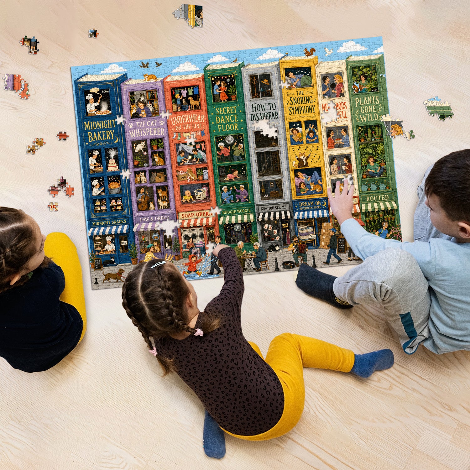 Storybook Street Jigsaw Puzzle 1000 Pieces