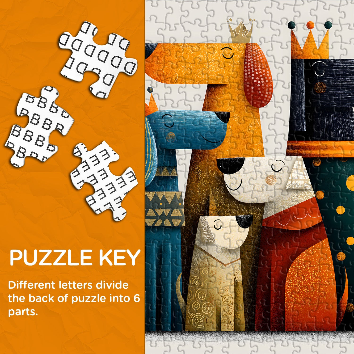 Royal Pups Jigsaw Puzzle 1000 Pieces