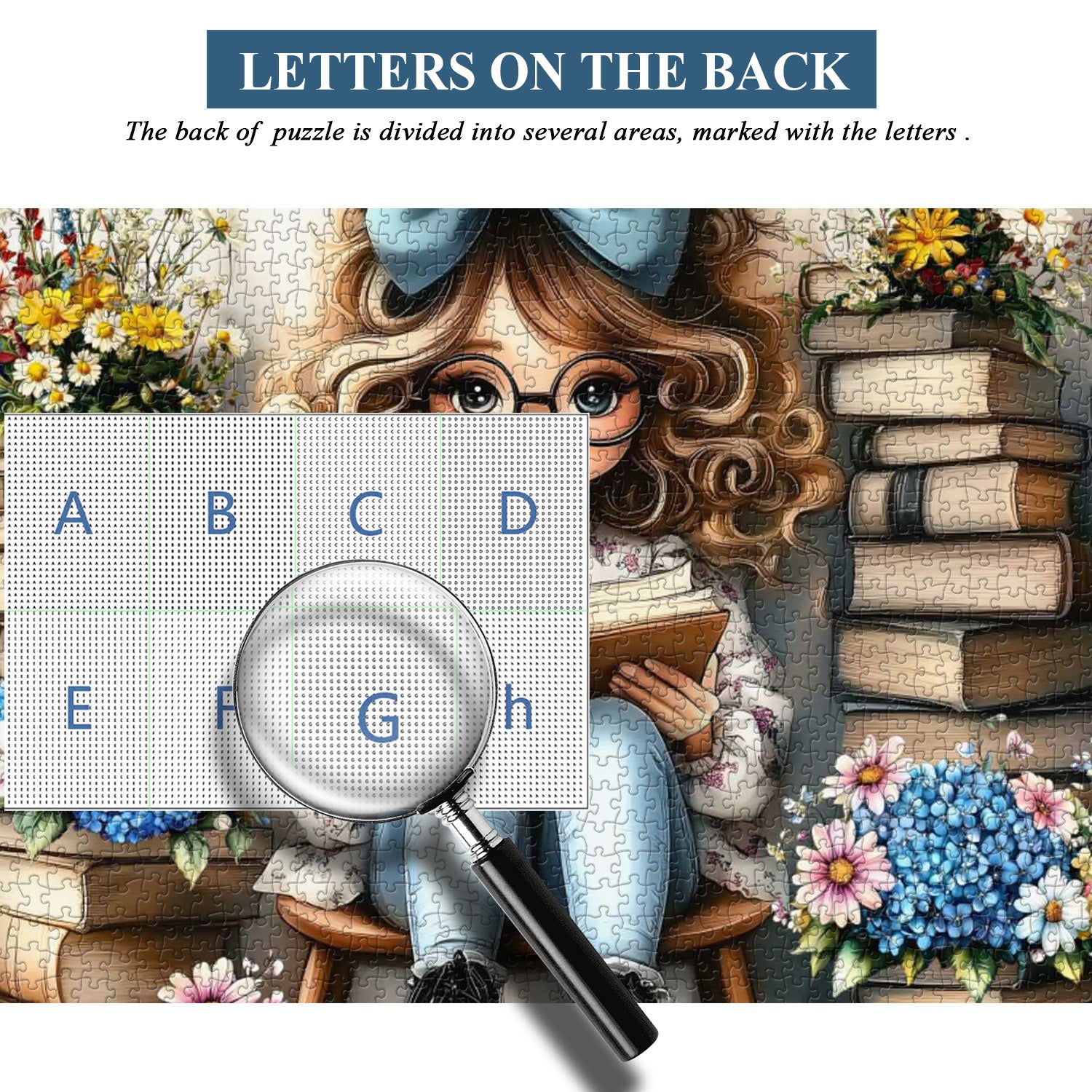 Blumenleser-Puzzle 1000 Teile