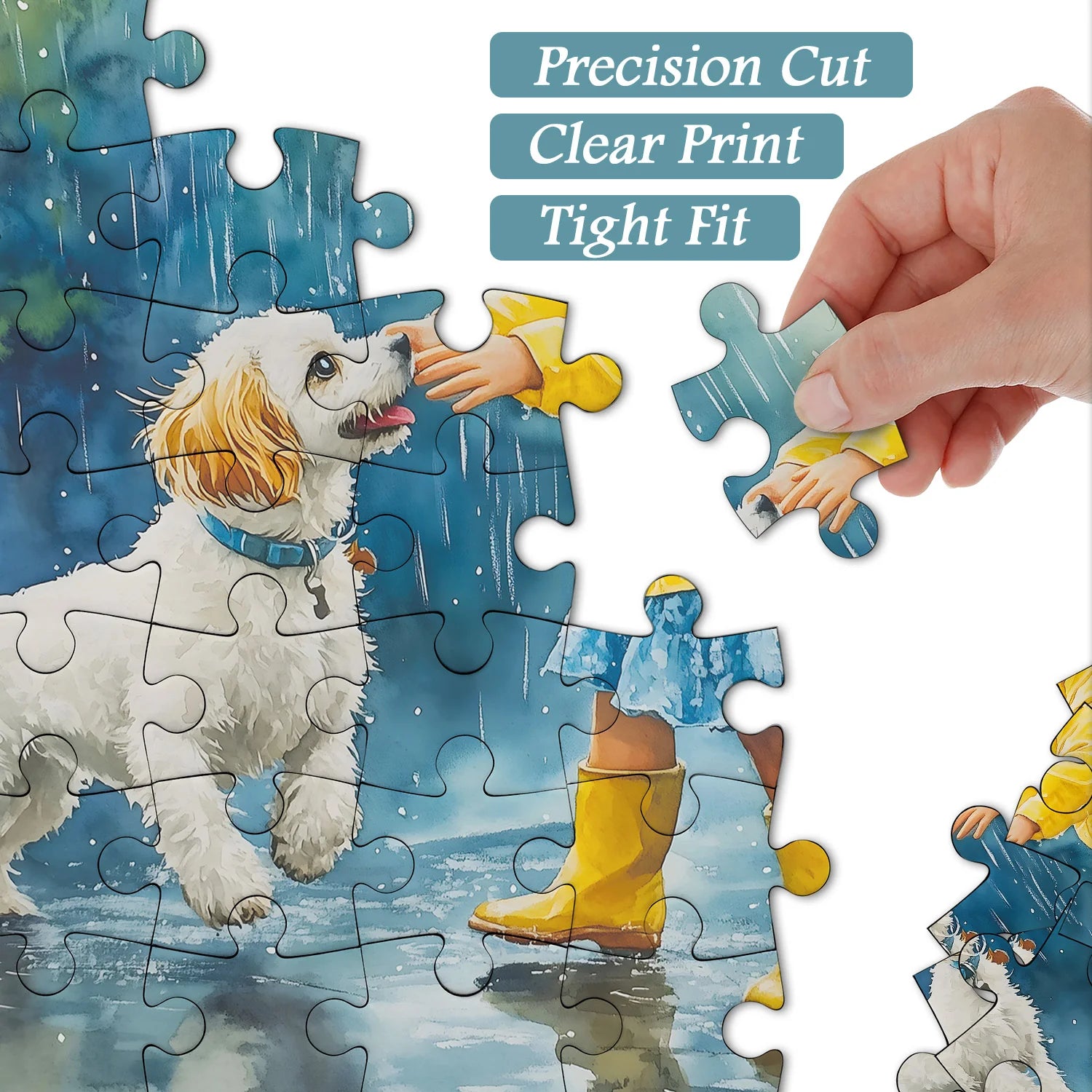 Smile in the rain Jigsaw Puzzle 1000 Pieces