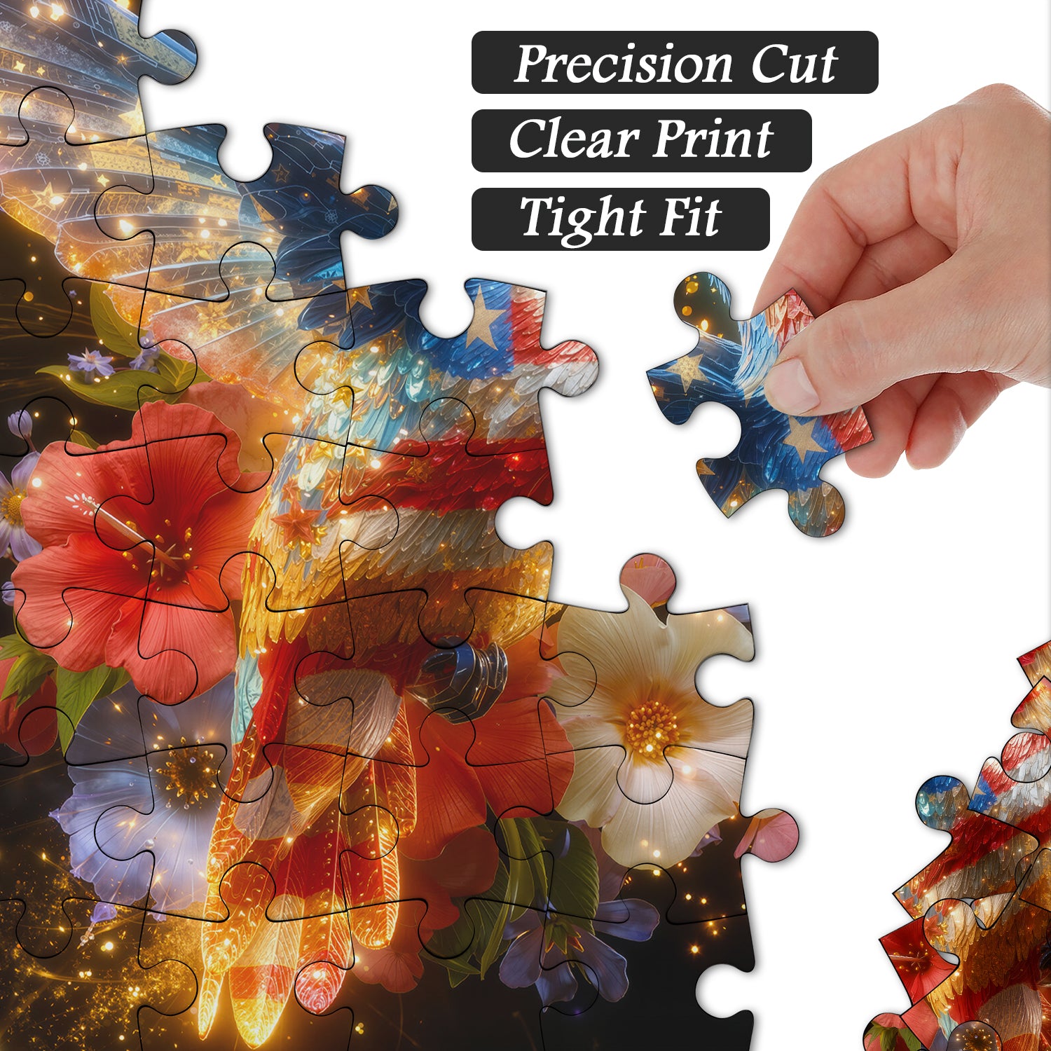 Freedom Hummingbird Jigsaw Puzzle 1000 Pieces