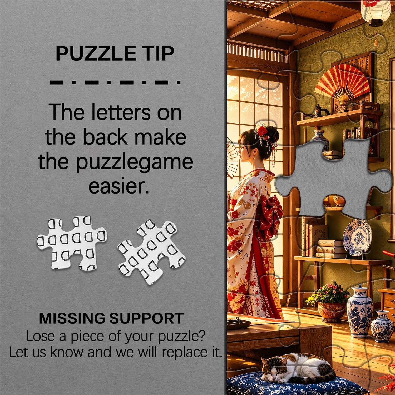 Japanisches Tee-Retreat-Puzzle 1000 Teile