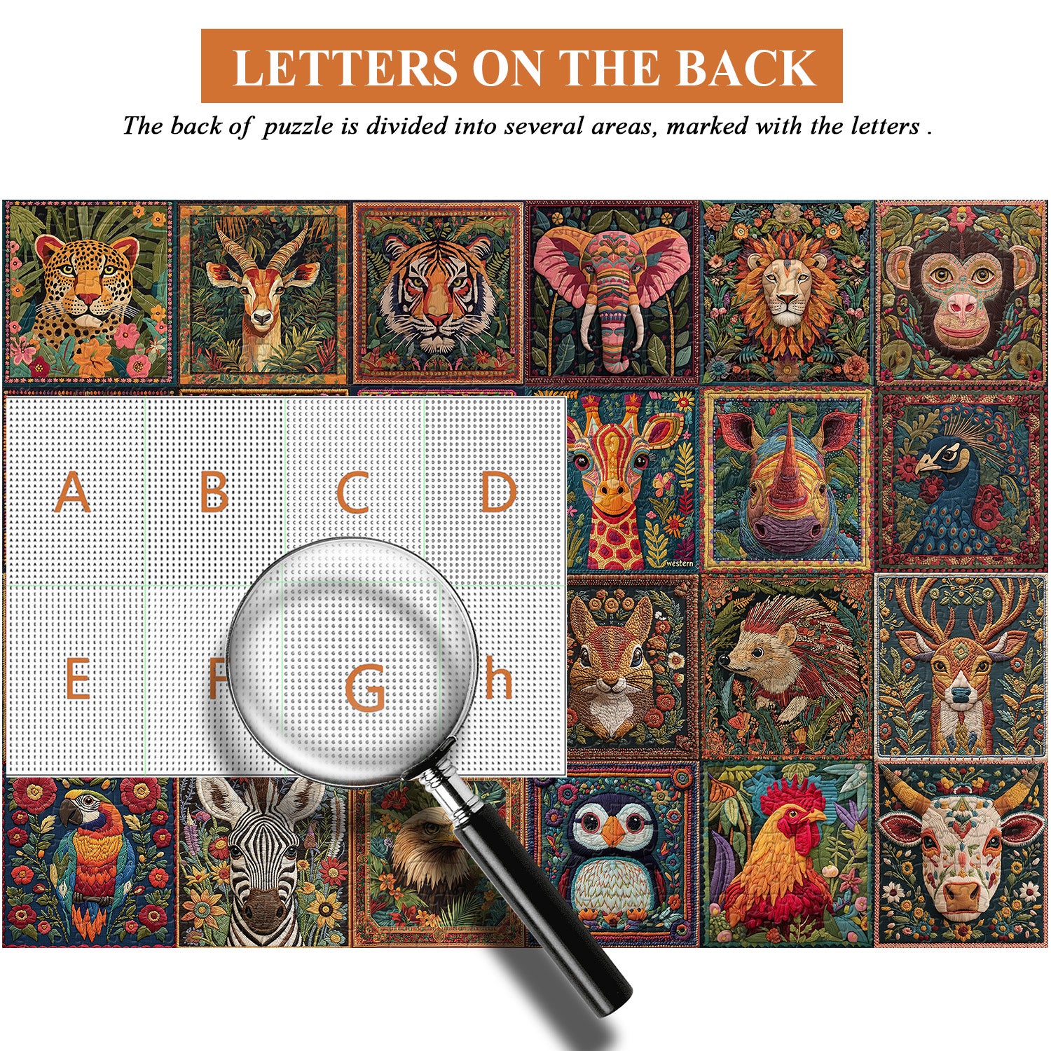 Zoo Collection Jigsaw Puzzle 1000 Pieces